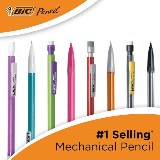 BIC® Mechanical 0.7mm Pencils, 3 Packs of 10